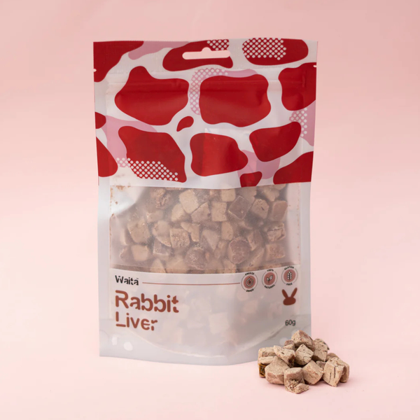Waita Freeze Dried Rabbit Liver