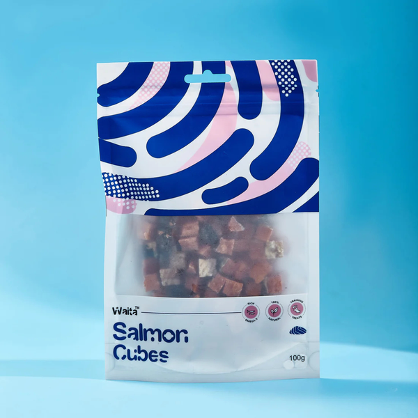 Waita Freeze Dried Salmon Cubes