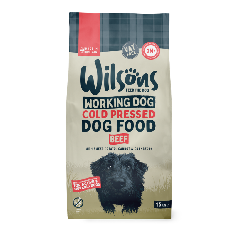 Wilsons Working Dog Cold Pressed Beef