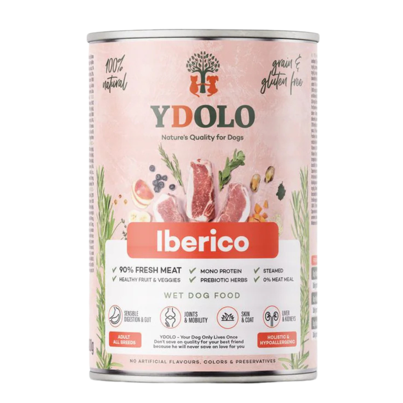 YDOLO Iberico Healthy & Pure Complete Wet Dog Food