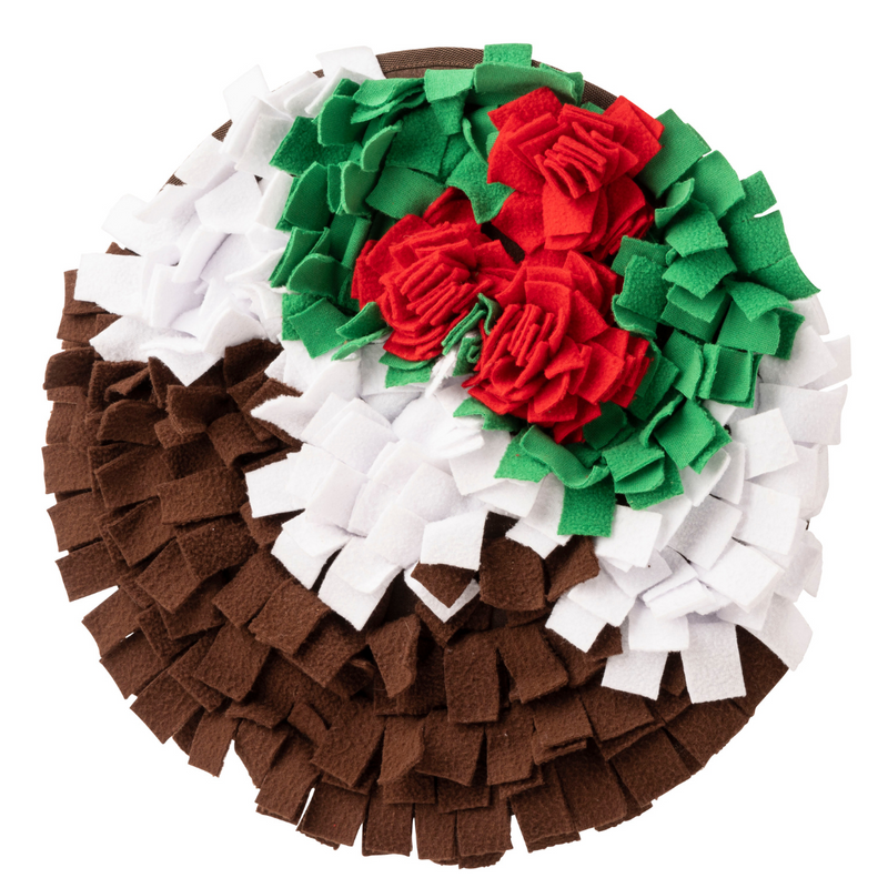 House of Paws Snuffle Mat Christmas Pudding