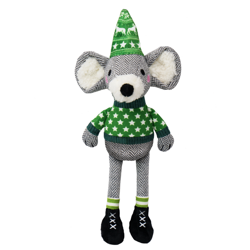 House of Paws Star Mouse - Plush, Squeaky Toy for Dogs
